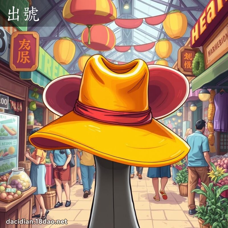 出号 - 国语大辞典配图