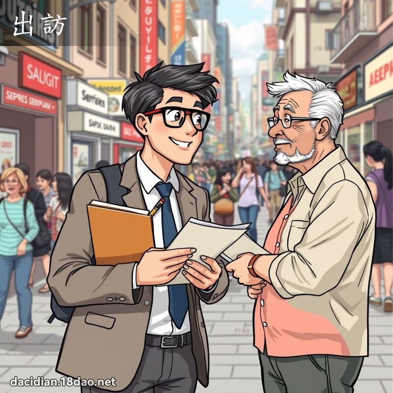 出访 - 国语大辞典配图