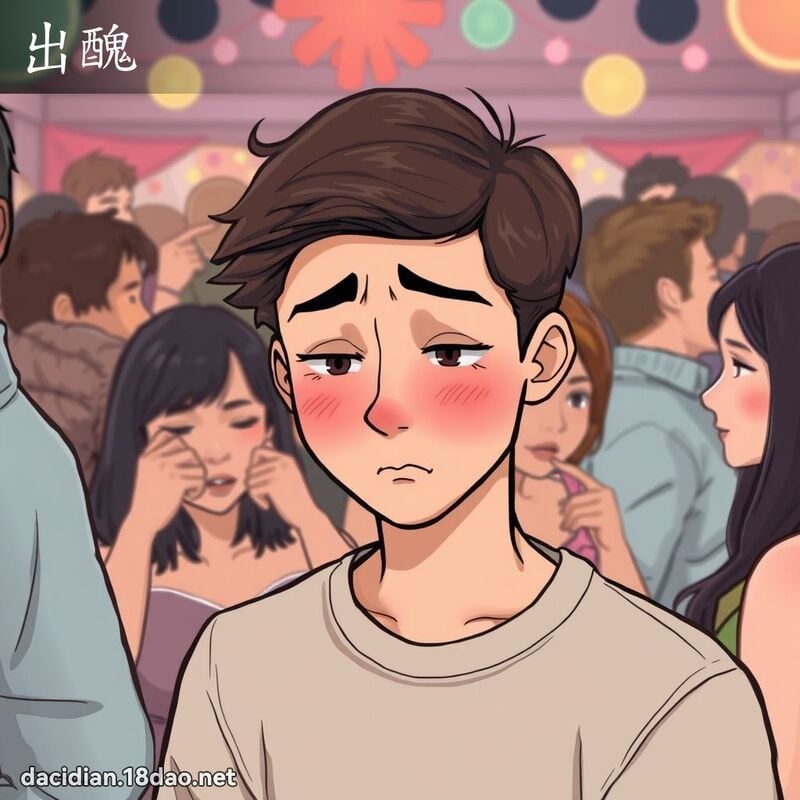 出醜 - 國語大辭典配圖