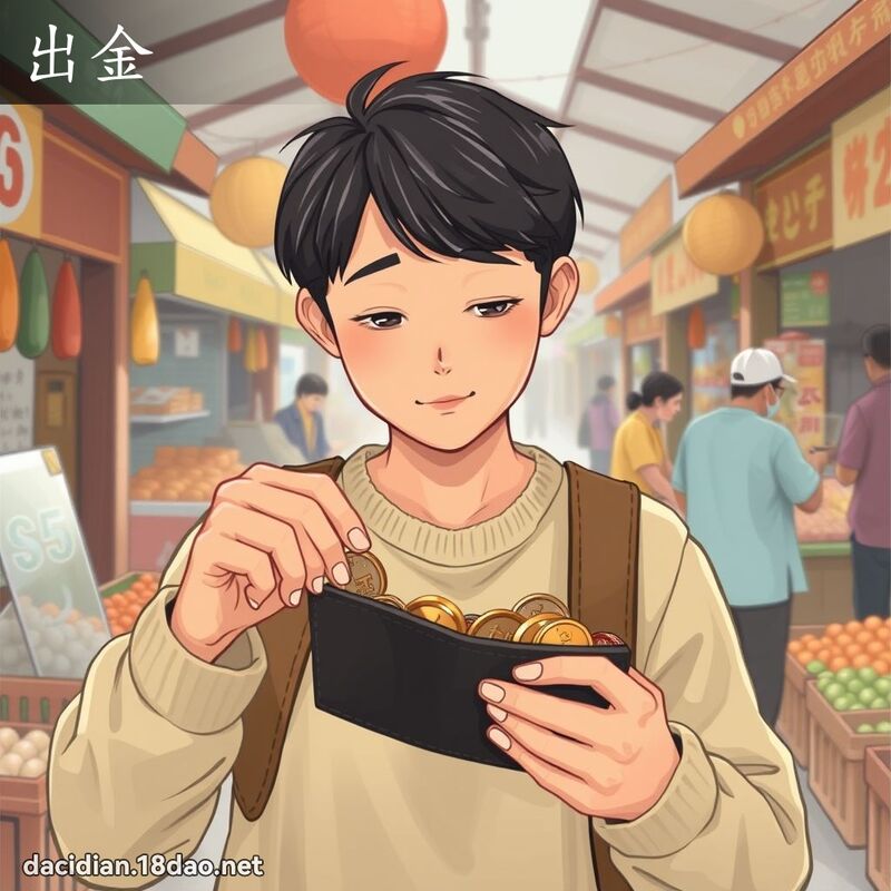 出金 - 國語大辭典配圖