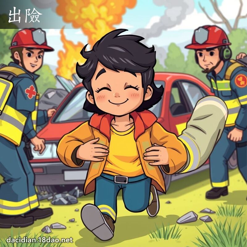 出險 - 國語大辭典配圖