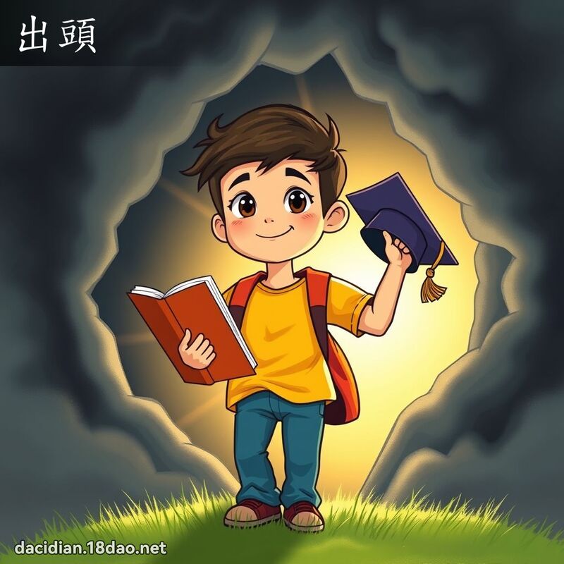 出頭 - 國語大辭典配圖