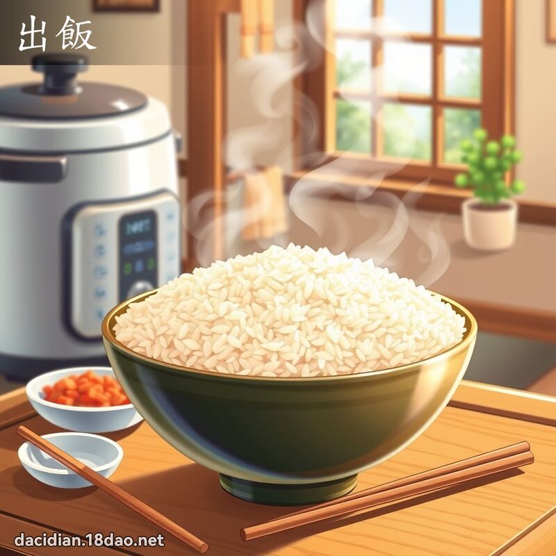 出飯 - 國語大辭典配圖