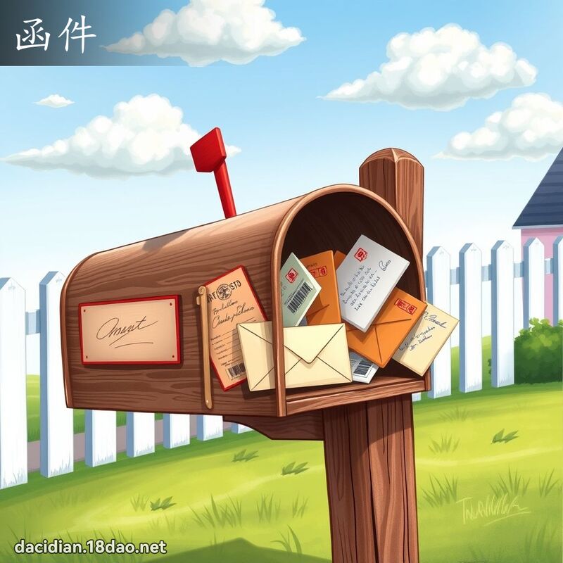 函件 - 国语大辞典配图