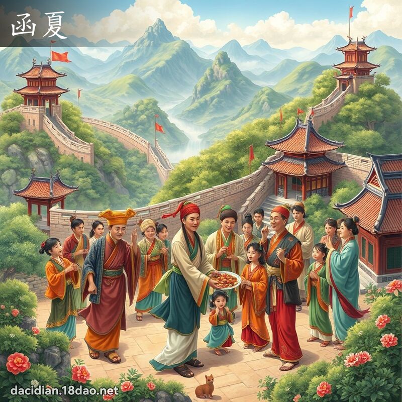 函夏 - 国语大辞典配图