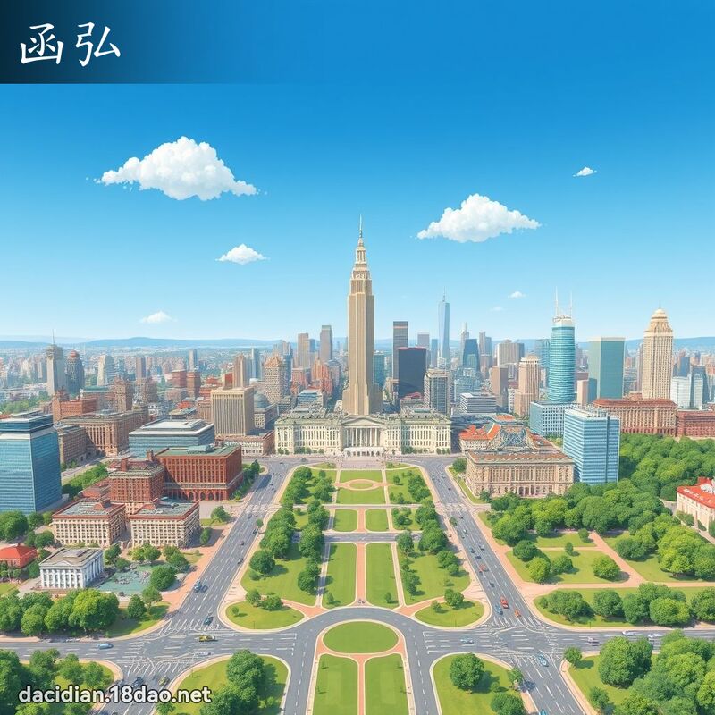 函弘 - 國語大辭典配圖