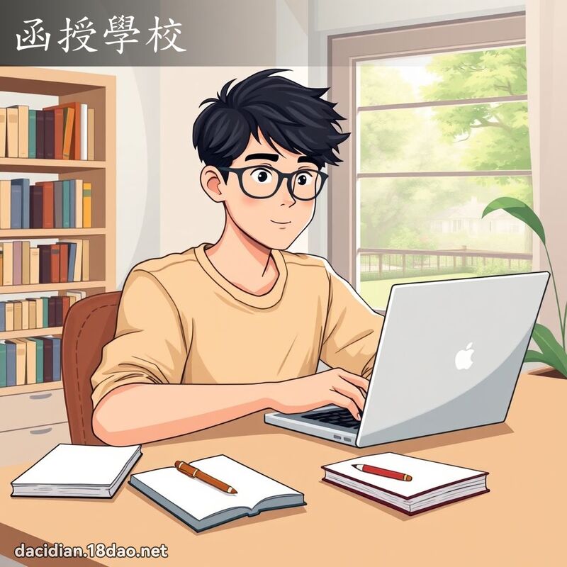 函授學校 - 國語大辭典配圖