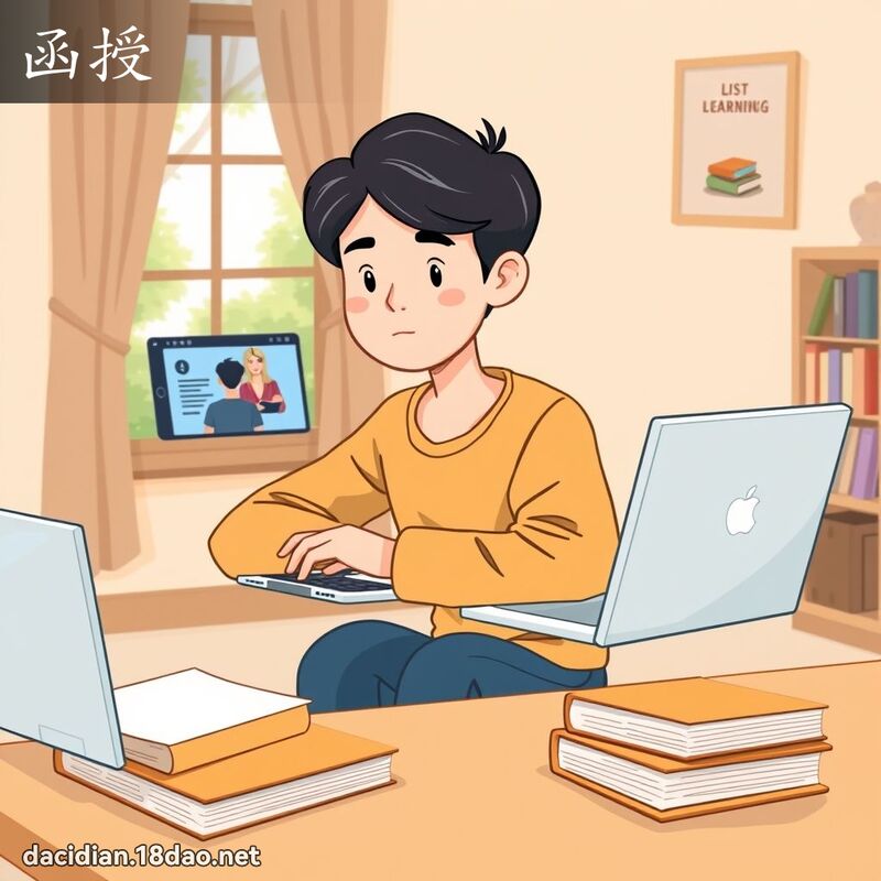 函授 - 國語大辭典配圖