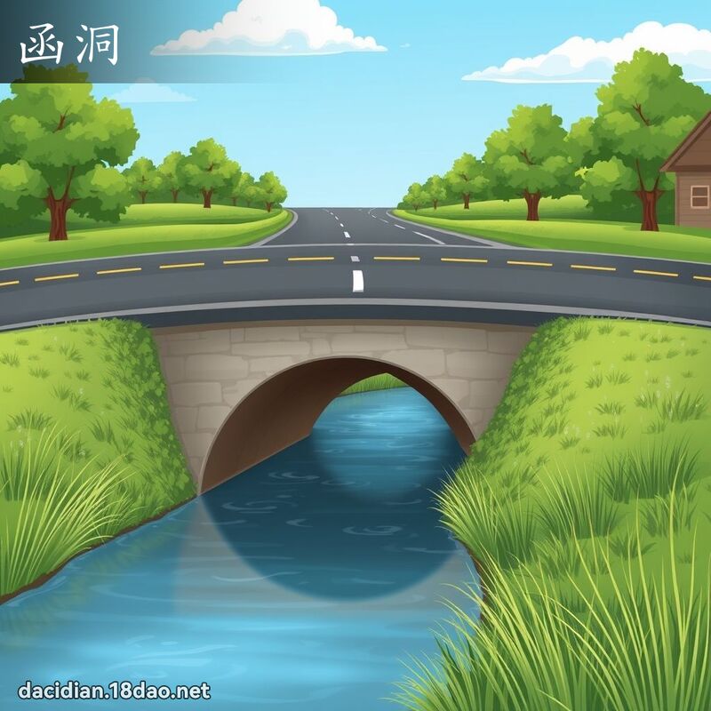 函洞 - 国语大辞典配图