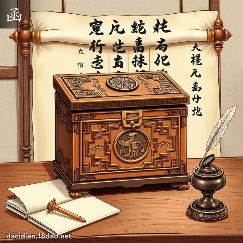函 - 国语大辞典配图