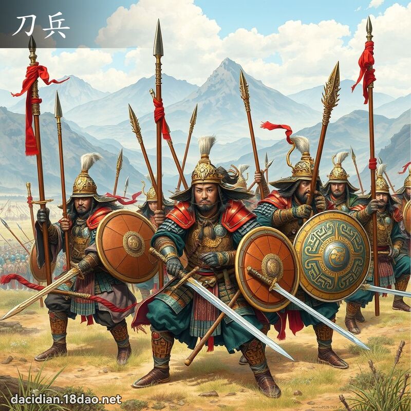刀兵 - 國語大辭典配圖
