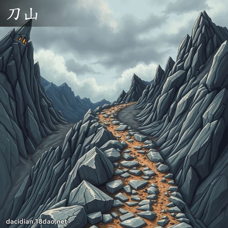 刀山 - 国语大辞典配图