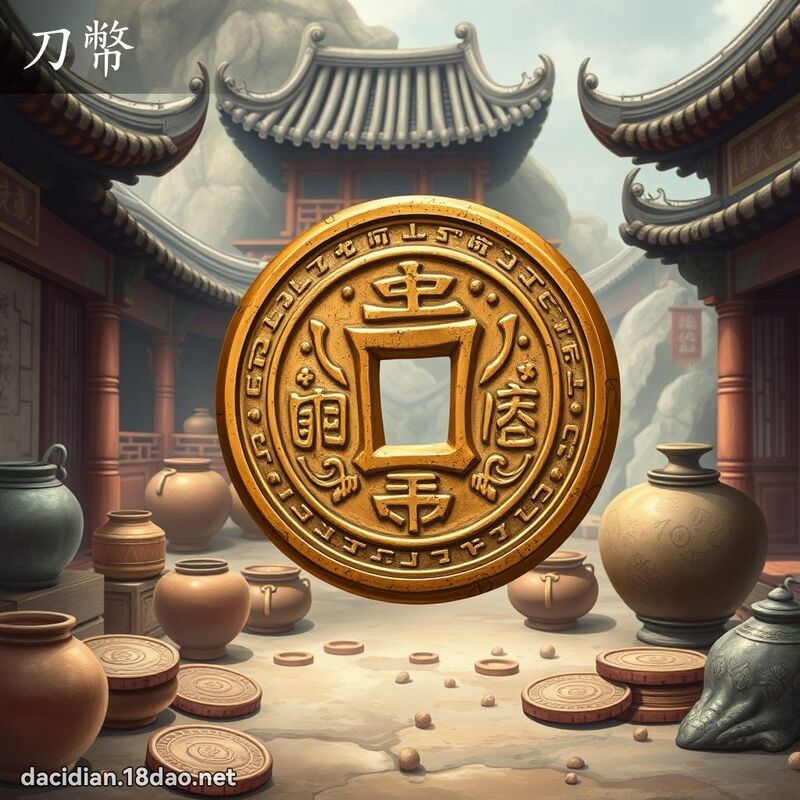 刀幣 - 國語大辭典配圖
