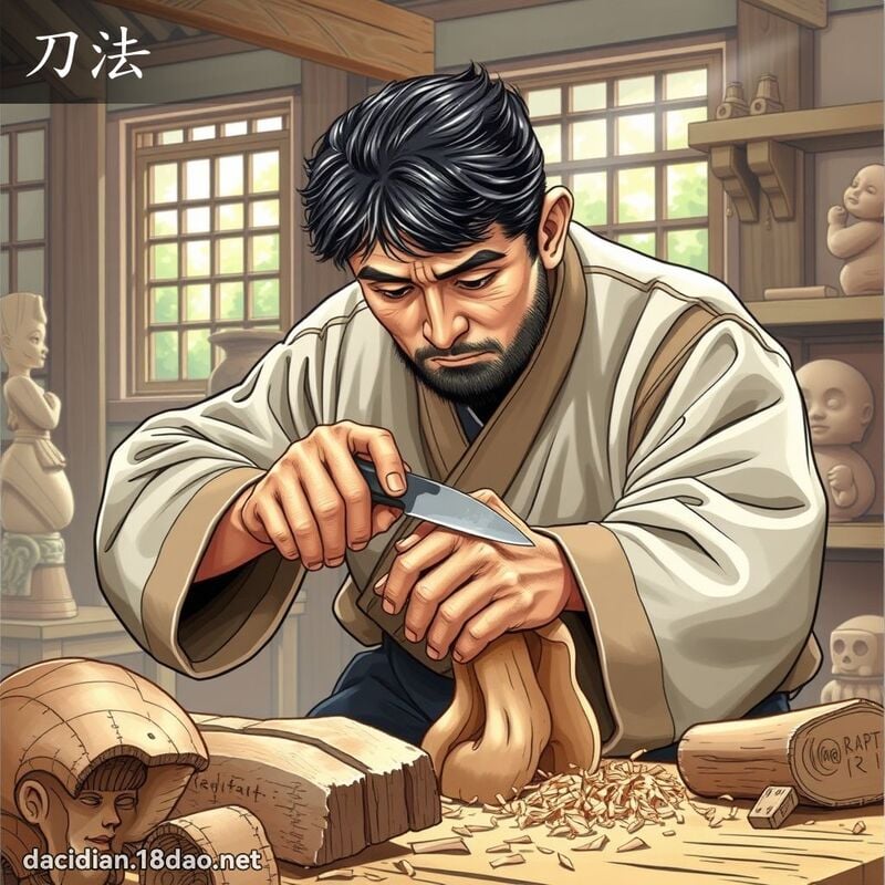 刀法 - 国语大辞典配图