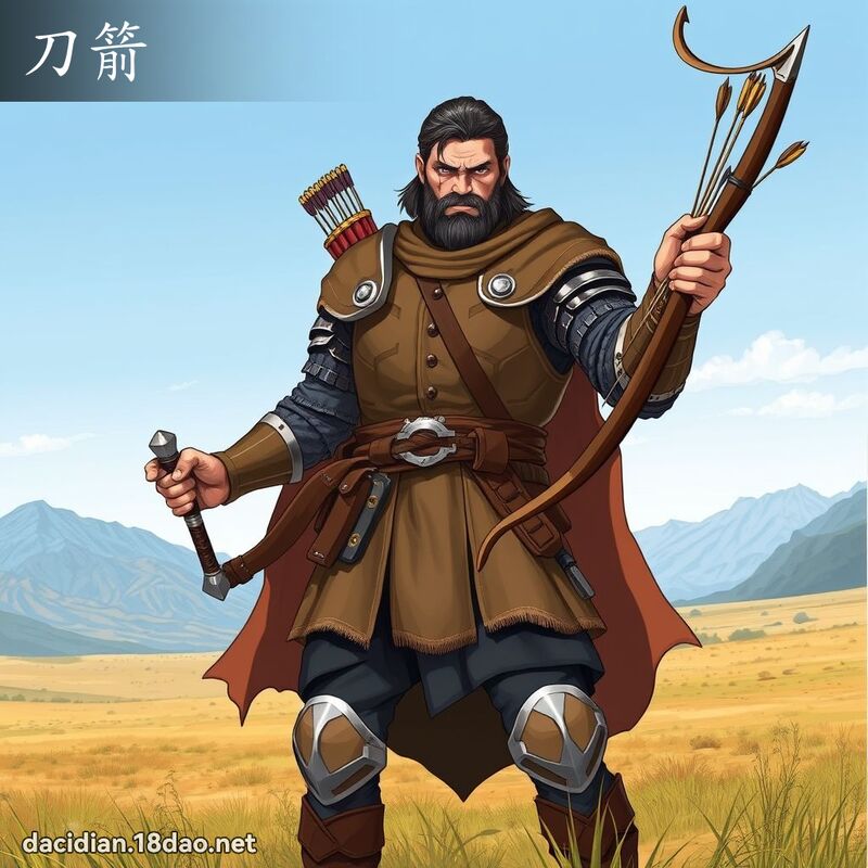 刀箭 - 國語大辭典配圖