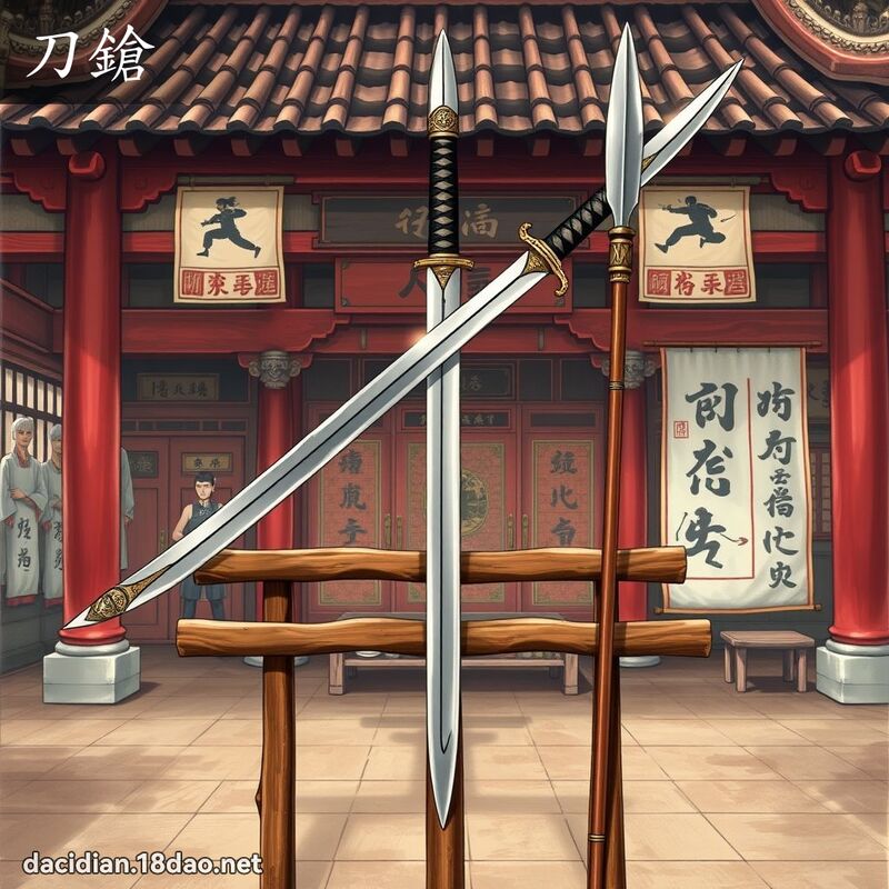 刀鎗 - 國語大辭典配圖