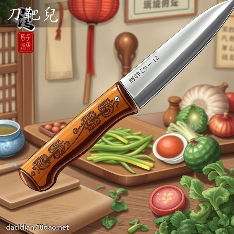 刀靶兒 - 國語大辭典配圖