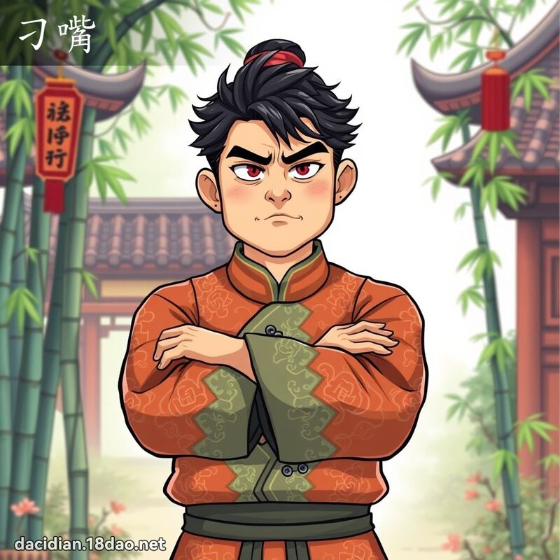 刁嘴 - 国语大辞典配图