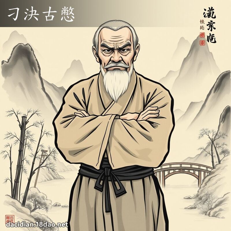 刁决古憋 - 国语大辞典配图