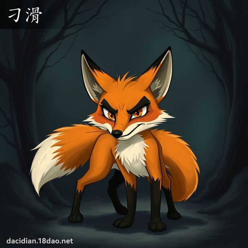 刁滑 - 国语大辞典配图