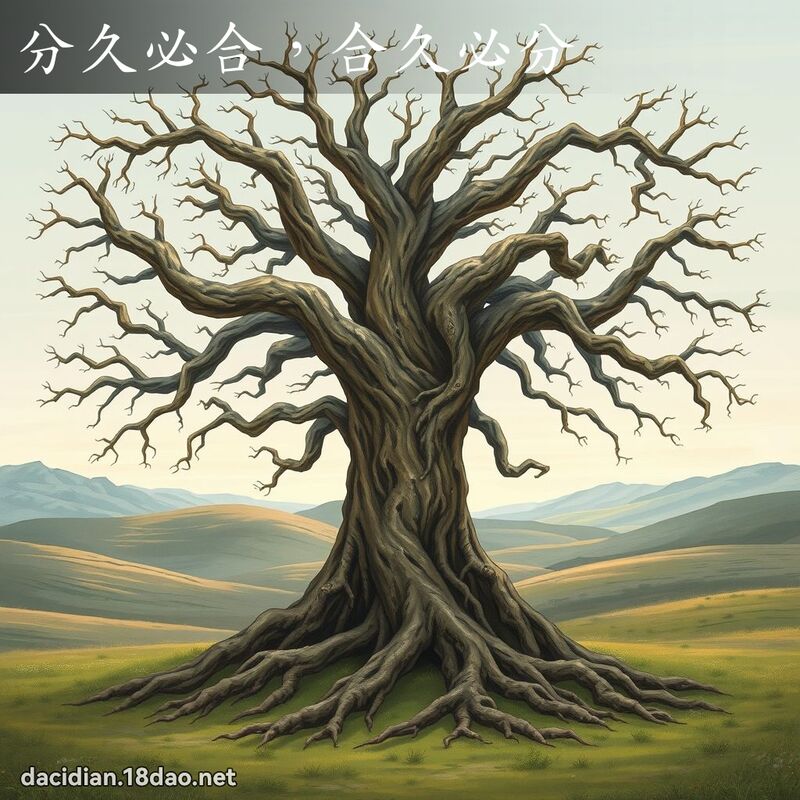 分久必合，合久必分 - 國語大辭典配圖