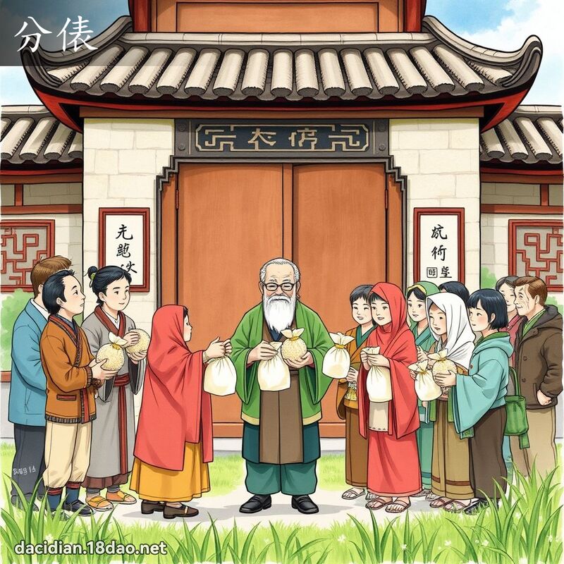 分俵 - 國語大辭典配圖