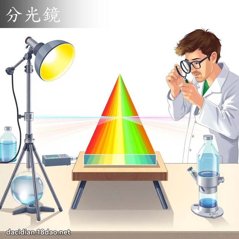 分光鏡 - 國語大辭典配圖