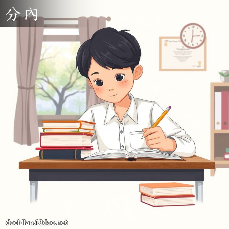 分內 - 國語大辭典配圖