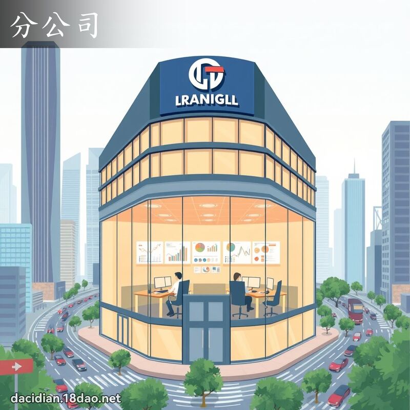 分公司 - 國語大辭典配圖