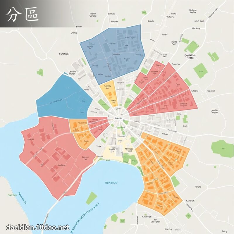 分區 - 國語大辭典配圖