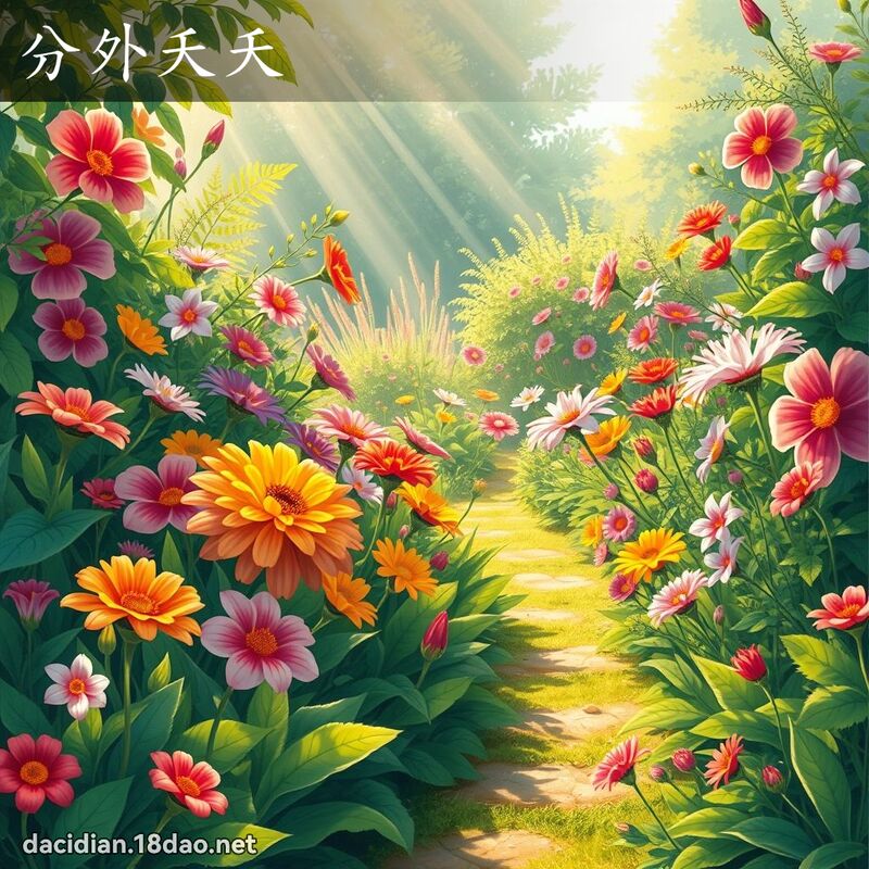 分外夭夭 - 國語大辭典配圖