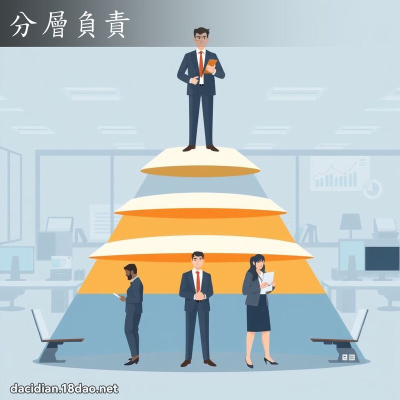 分層負責 - 國語大辭典配圖