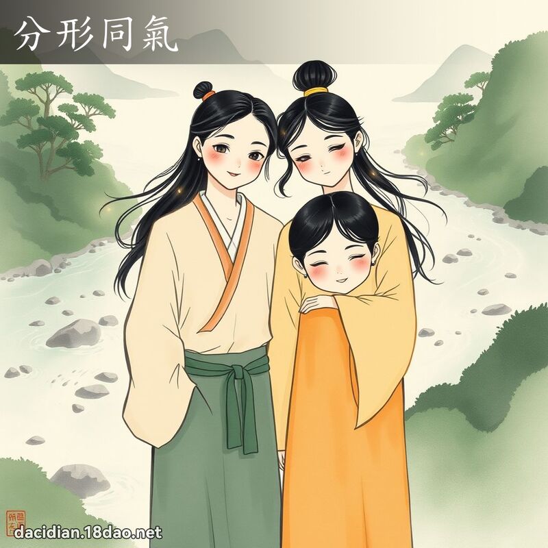 分形同氣 - 國語大辭典配圖