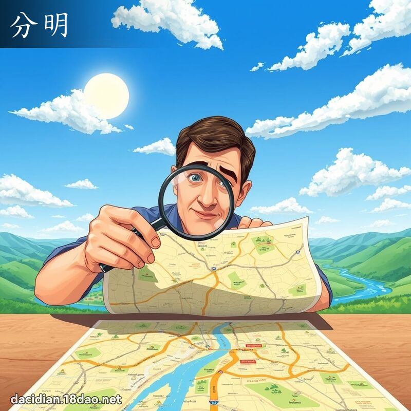 分明 - 國語大辭典配圖