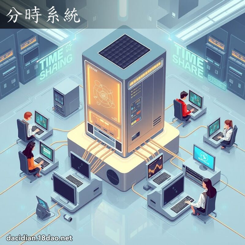 分时系统 - 国语大辞典配图