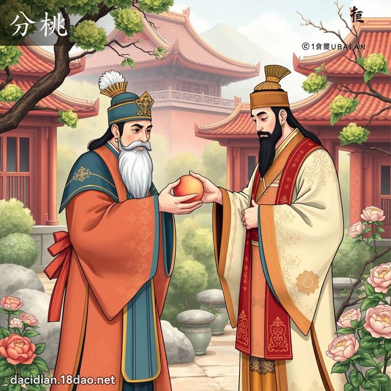 分桃 - 國語大辭典配圖