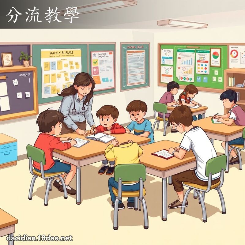 分流教学 - 国语大辞典配图