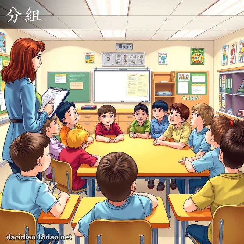 分組 - 國語大辭典配圖