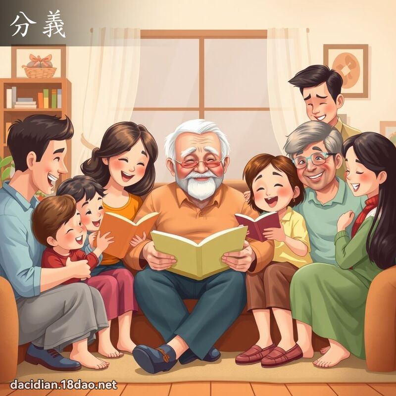 分義 - 國語大辭典配圖