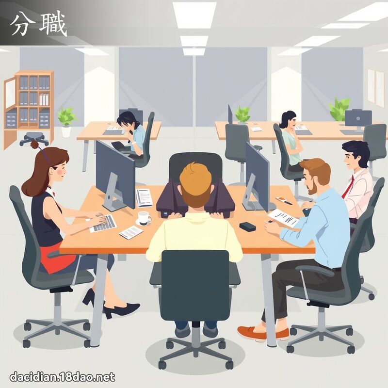 分职 - 国语大辞典配图