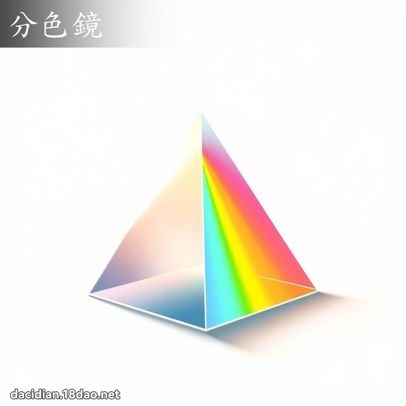 分色镜 - 国语大辞典配图