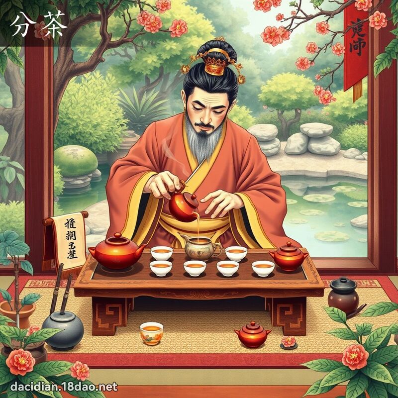 分茶 - 國語大辭典配圖