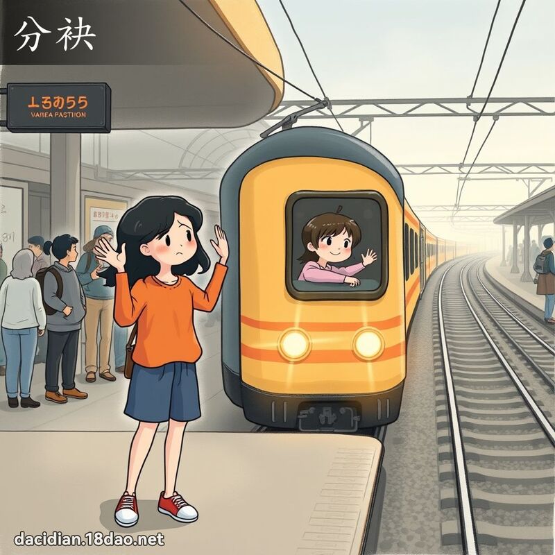 分袂 - 國語大辭典配圖