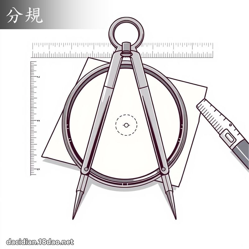 分規 - 國語大辭典配圖