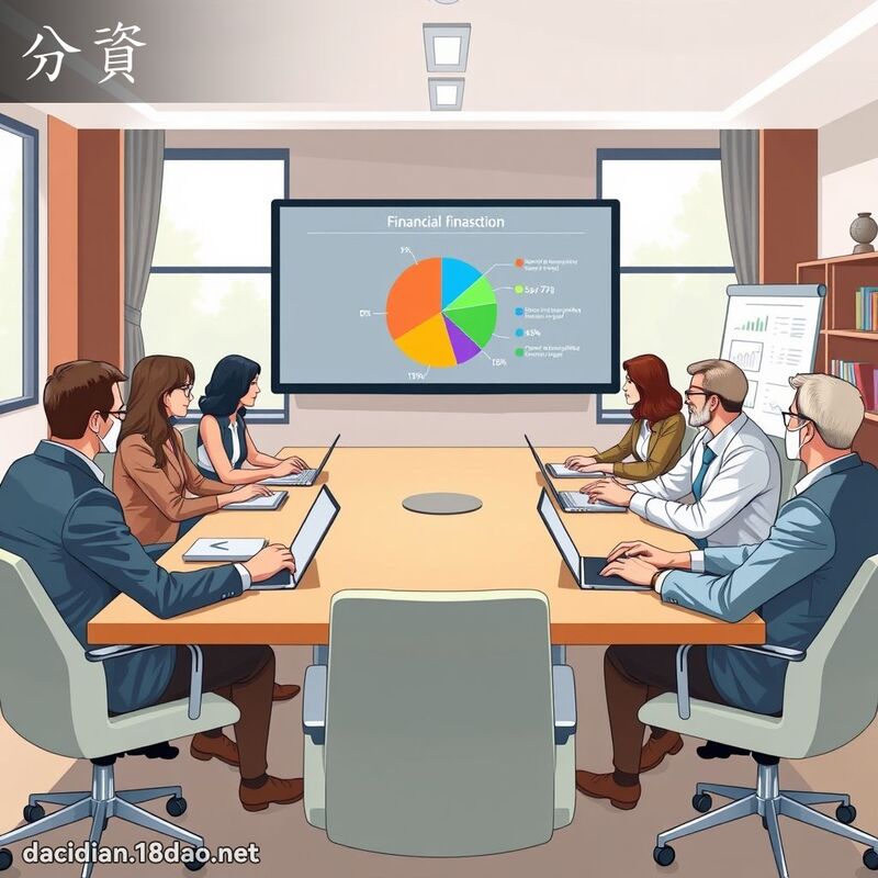 分资 - 国语大辞典配图