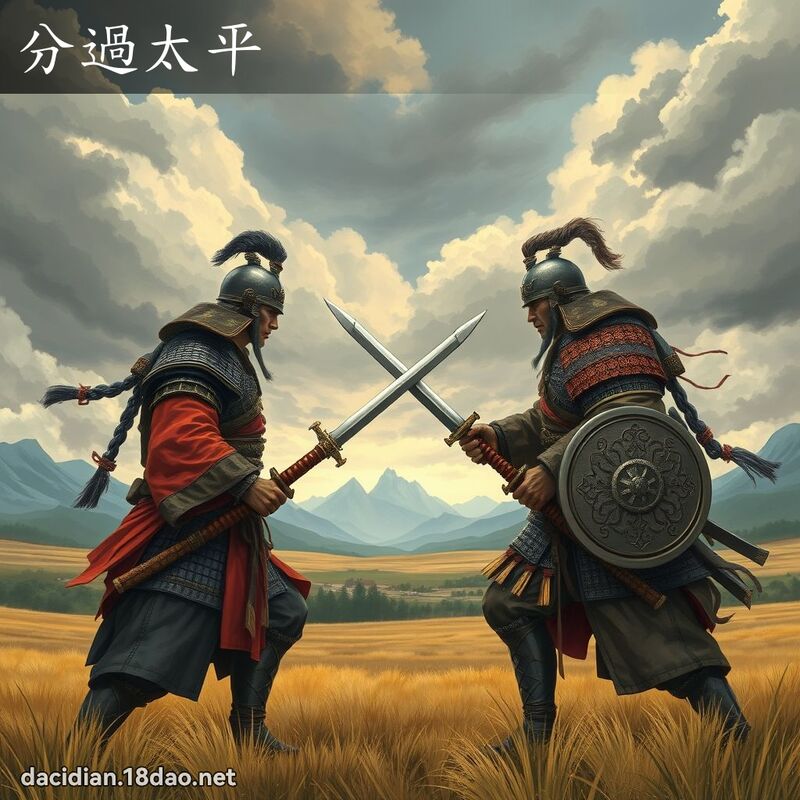 分過太平 - 國語大辭典配圖