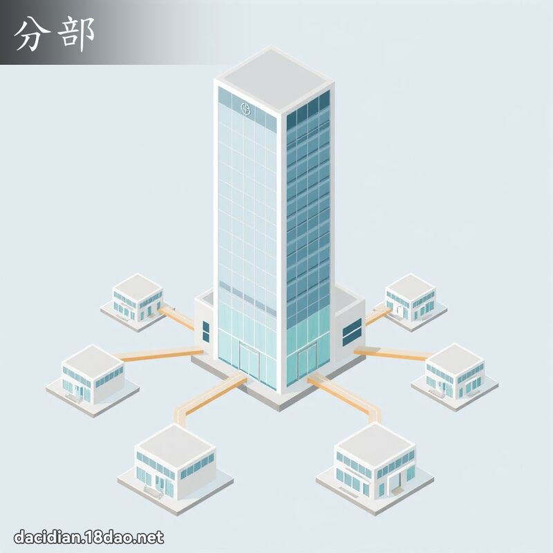 分部 - 国语大辞典配图