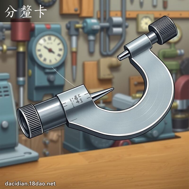 分釐卡 - 國語大辭典配圖