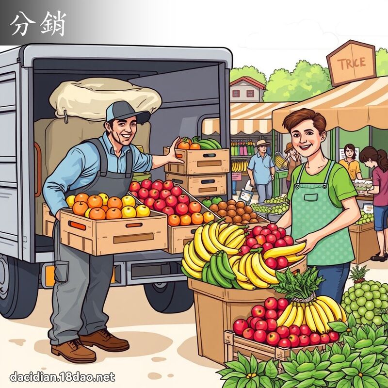 分销 - 国语大辞典配图