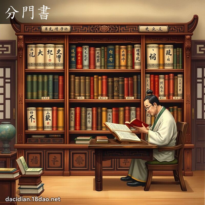 分门书 - 国语大辞典配图